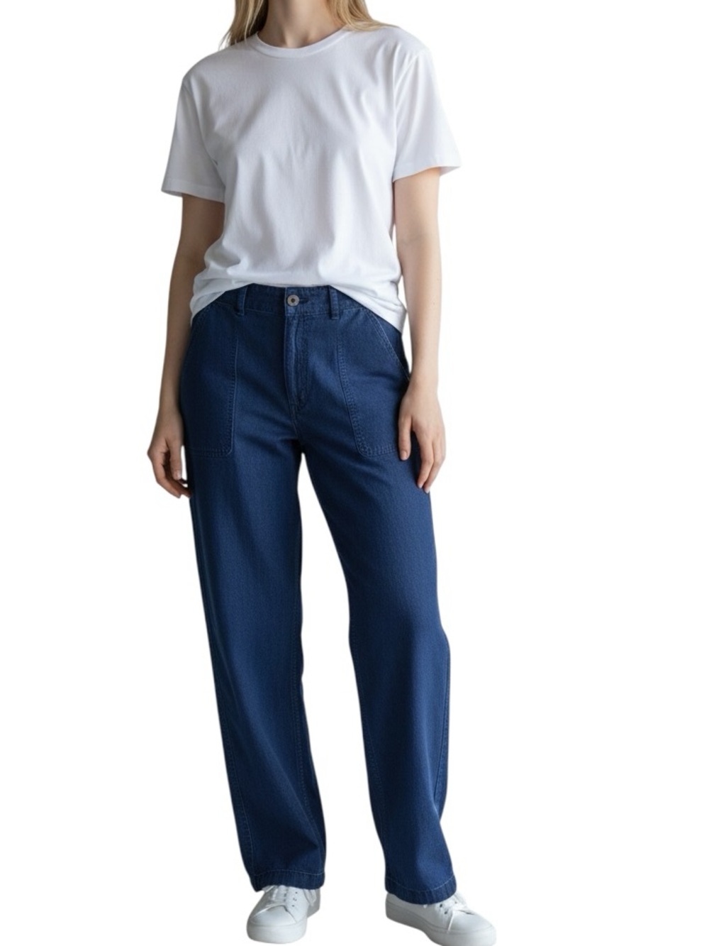 Vince cotton straight high wait leg causal pants size 27 excellent condition